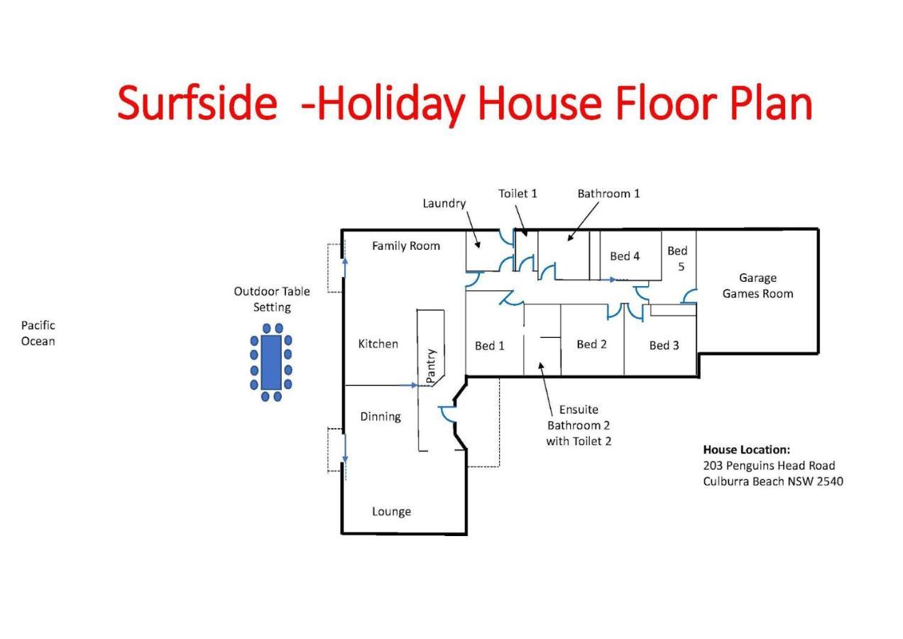 Holiday home Surfside 5 Mins Walk To